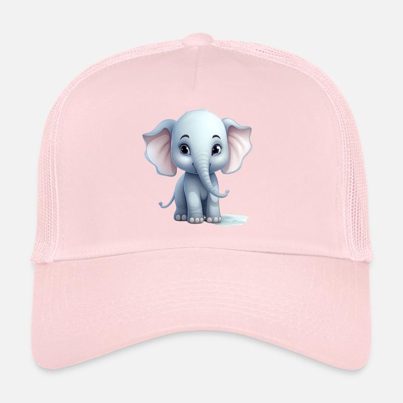 Bébé éléphant mignon Casquette trucker 