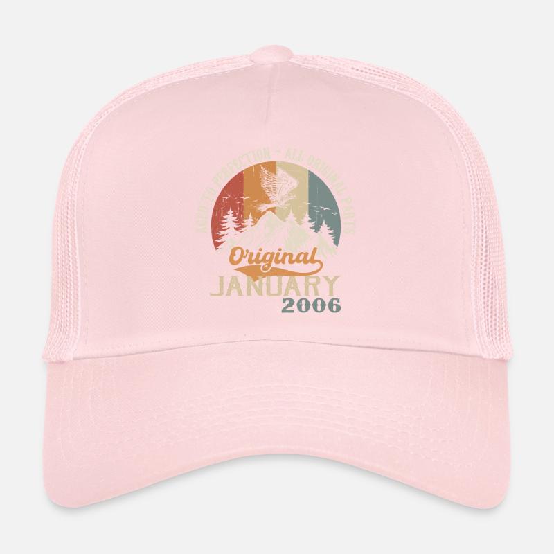 18 ans de génialité depuis janvier 2006 Casquette trucker 