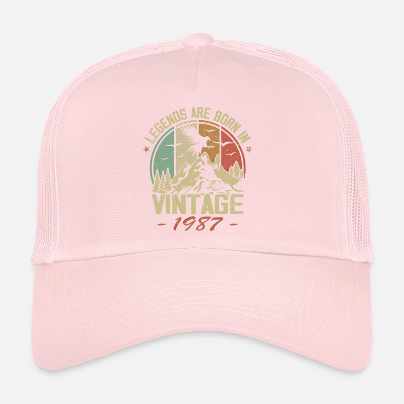 Les Légendes Sont Nées En 1987 - 37e Anniversaire Casquette trucker 