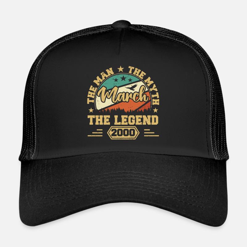 Mars 2000 Anniversaire 2000 Marche des légendes Casquette trucker 