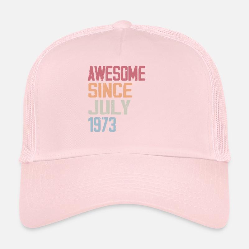 Juli 1973 Geburtstagsgeschenk Juli 1973 Trucker Cap