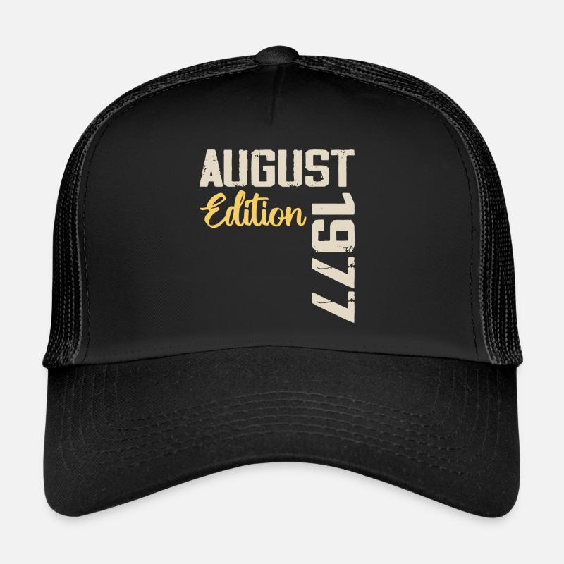 Jubiläum August 1977 - Limitierte Auflage August 1977 Trucker Cap