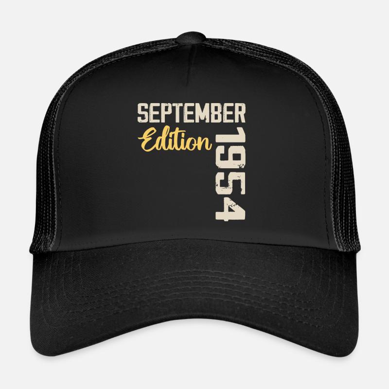 Septembre 1954 - 70e Anniversaire September 1954 Casquette trucker 