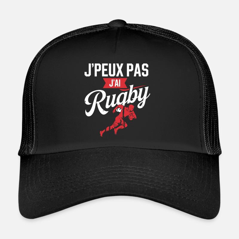 Ich kann nicht, ich habe Rugby Trucker Cap
