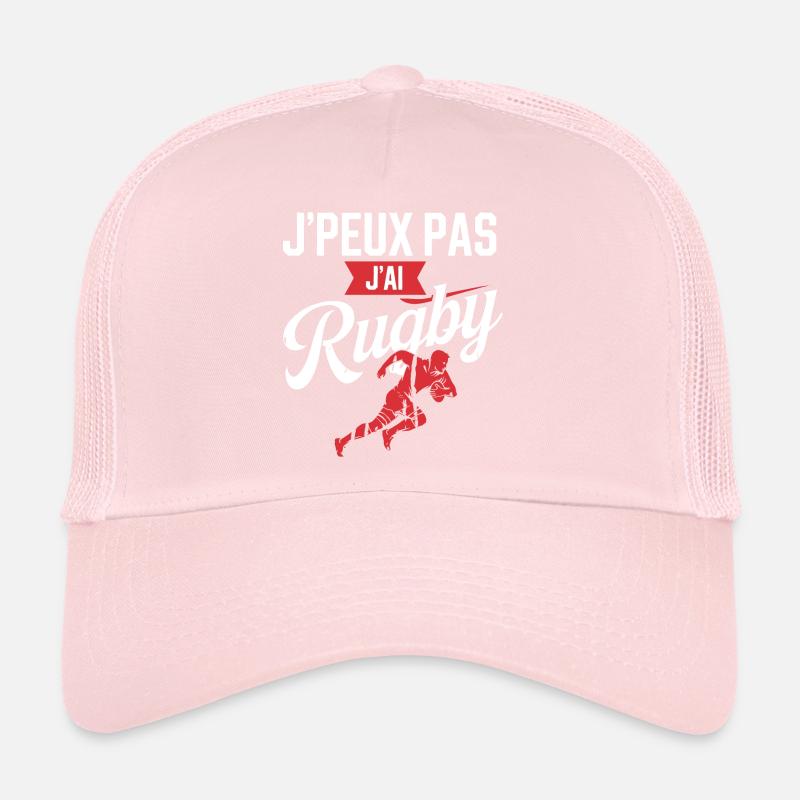 I can't, I have rugby Trucker Cap