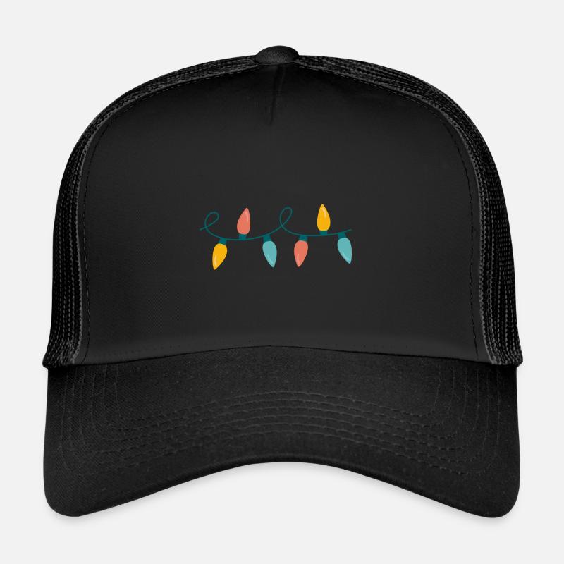 Guirlande lumineuse de Noël Casquette trucker 