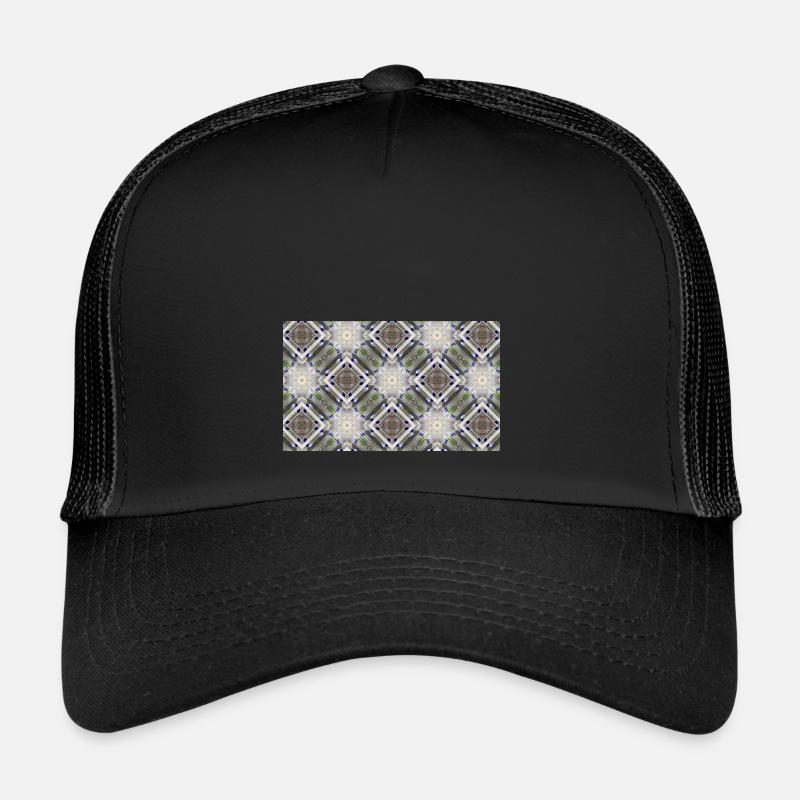 Old window glass with Nordic light Trucker Cap