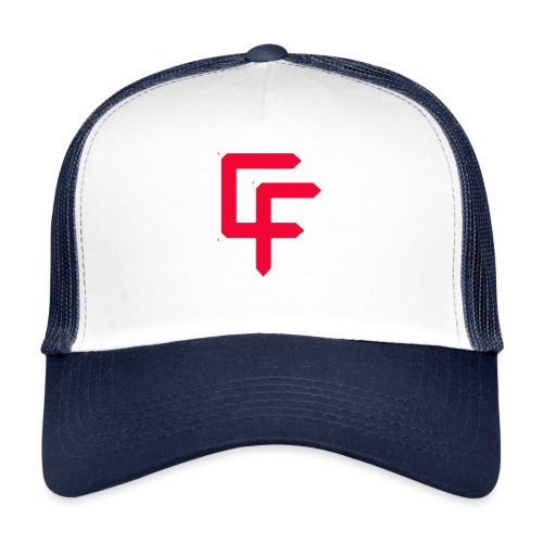 CF Final White Border t shirts with text thin whit - Trucker Cap