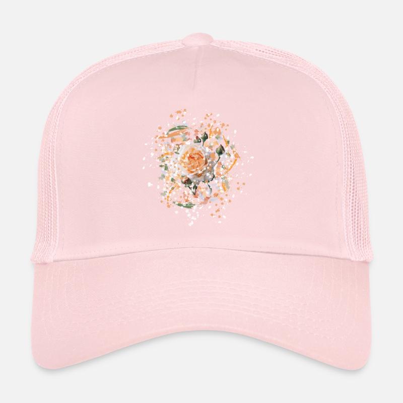 PINK-pink-rose Trucker Cap