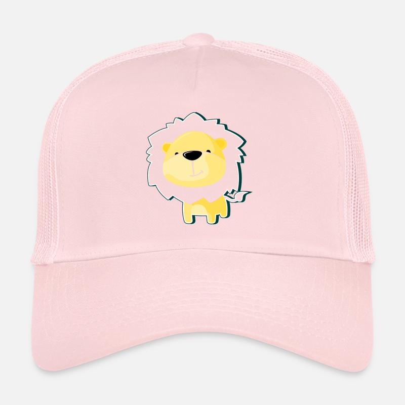 Lion Yellow Trucker Cap