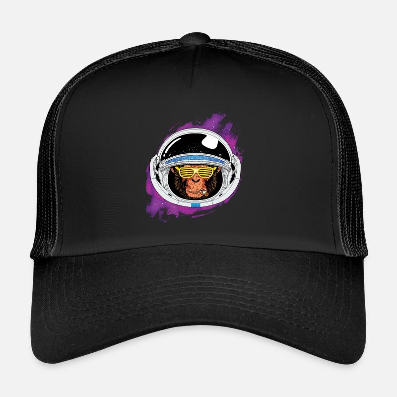 Space monkey Trucker Cap