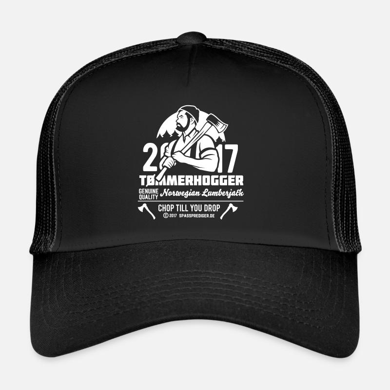 Tømmerhogger Bûcheron norvégien Casquette trucker 