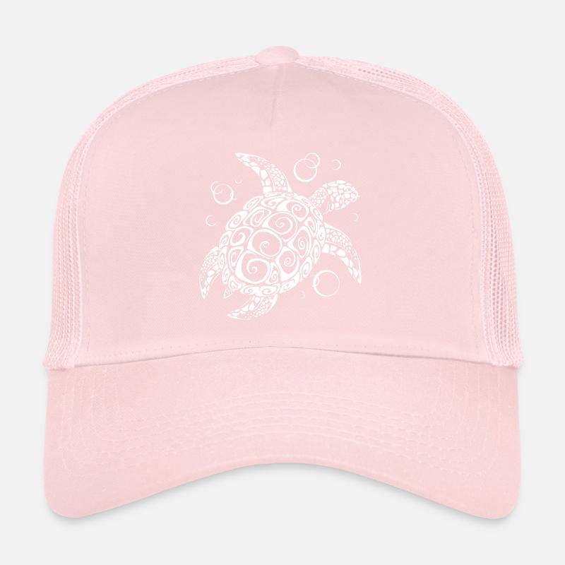 tortue nageuse Casquette trucker 