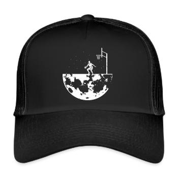 Basketball Player Basketball Player Bball - Trucker Cap - black/black - Front