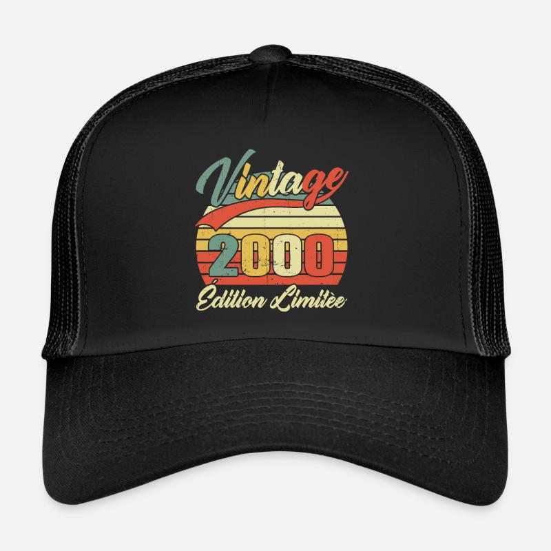 Vintage 2000 Limited Edition Geburtstagsgeschenk Trucker Cap