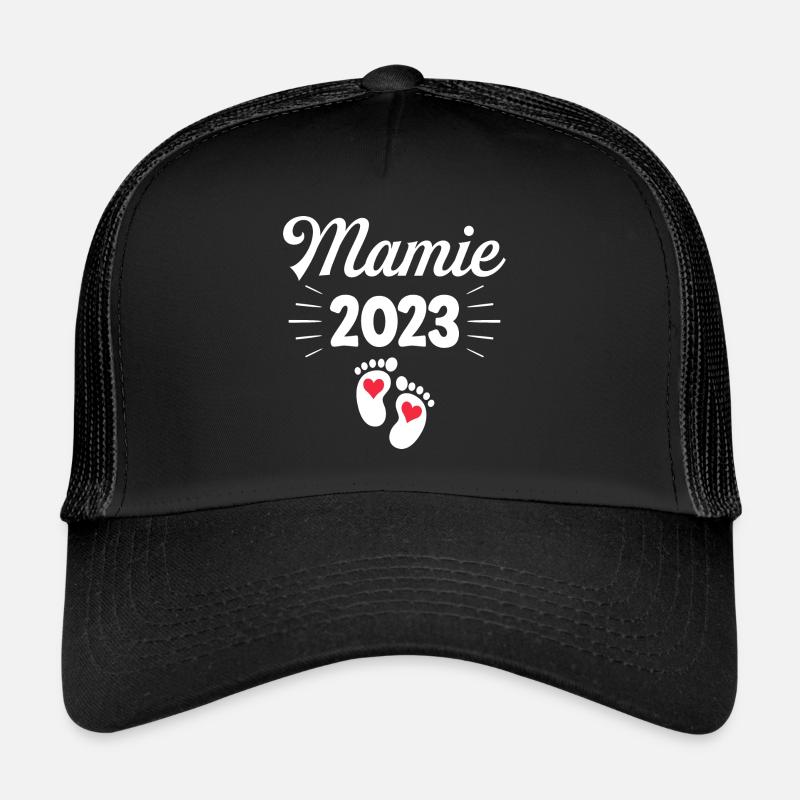 Annonce Grossesse 2023 - Future Mamie 2023 Casquette trucker 