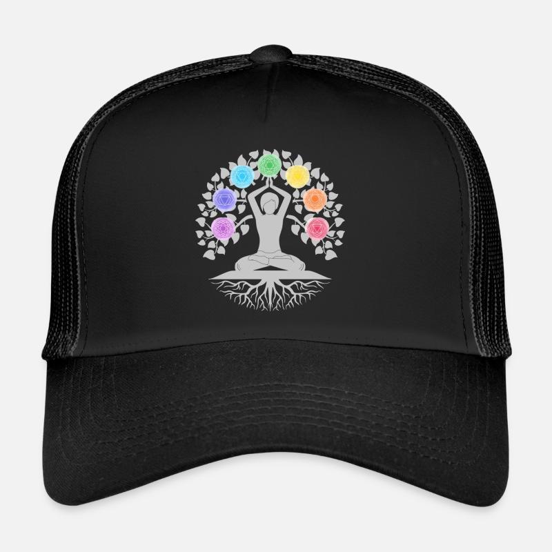Chakra Arbre de Vie Casquette trucker 