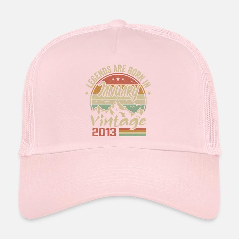 Les Légendes Sont Nées En Janvier 2013 - 2013 Casquette trucker 