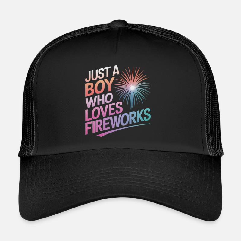 Pyrotechnics Fireworks Pyrotechnics Trucker Cap