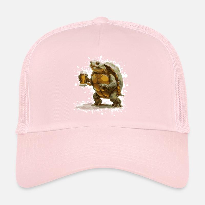 Schildkröte Bier Lustig Trucker Cap