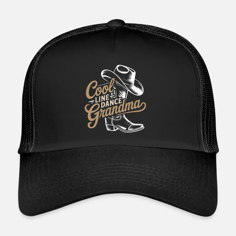 Cool danse en ligne grand-mère. Mamie aime danser Casquette trucker 