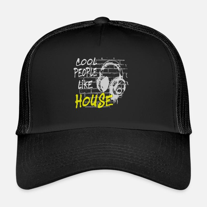 House DJ Music Casquette trucker 