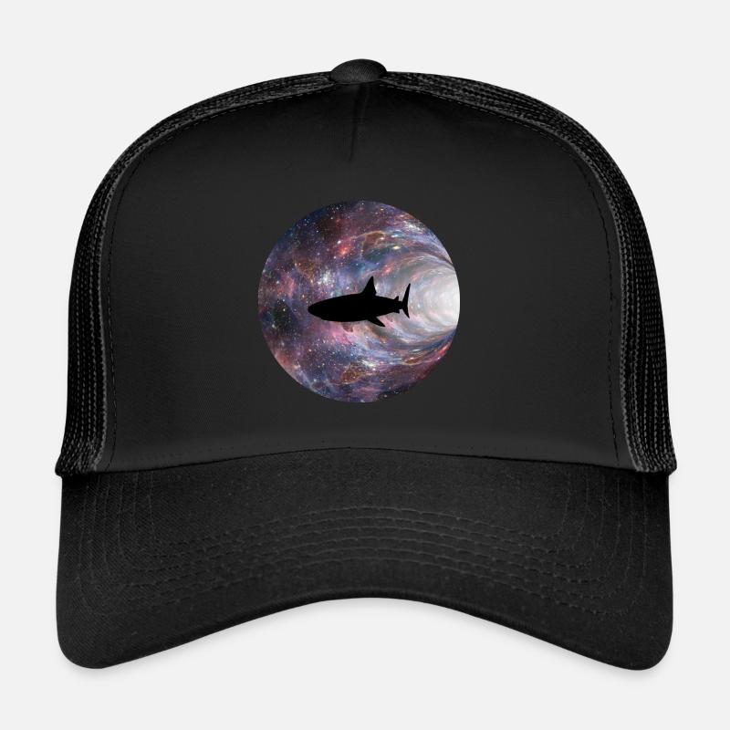 Galaxy shark Trucker Cap