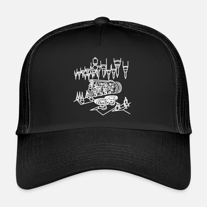 Fraiseuse CNC Casquette trucker 