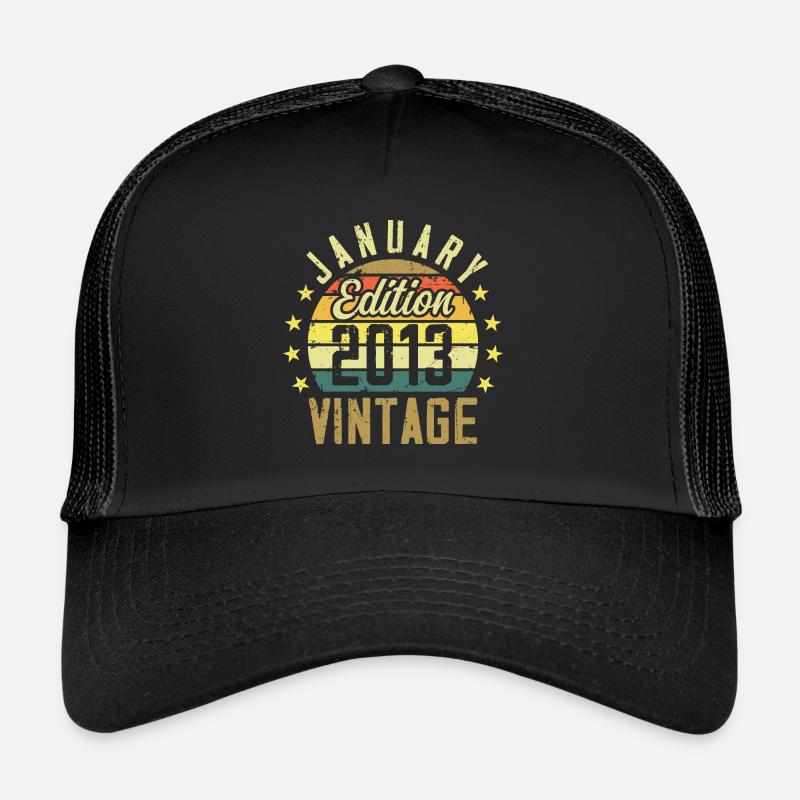 Légendes Sont Nés En Janvier 2013 - Janvier 2013 Casquette trucker 