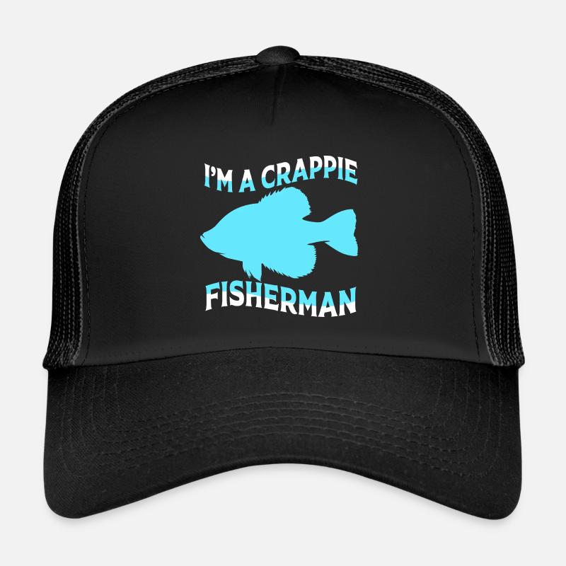 Sonnenbarsch Crappie Fisch Barsch Trucker Cap