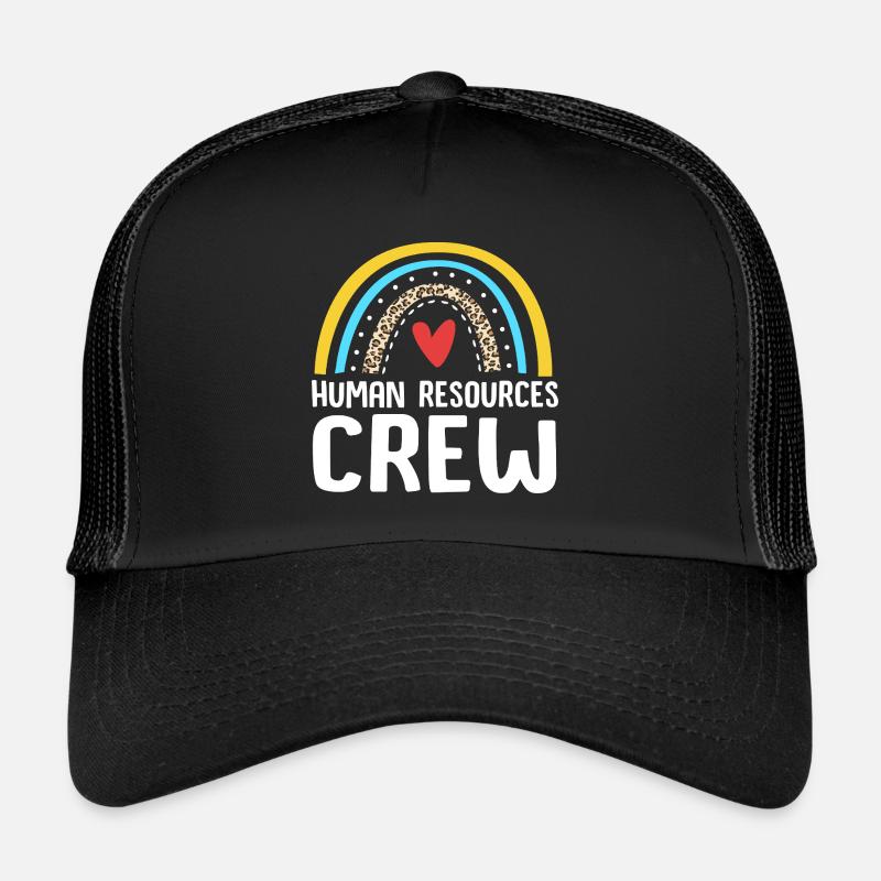 HR Manager - Trucker Cap - Schwarz/Schwarz