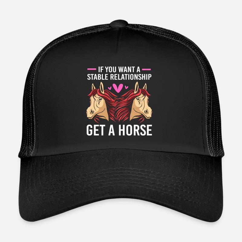 Pferderennen Trucker Cap
