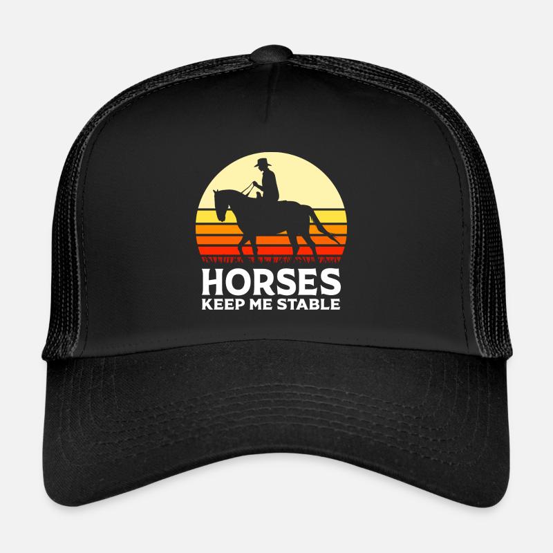 Courses de chevaux Casquette trucker 