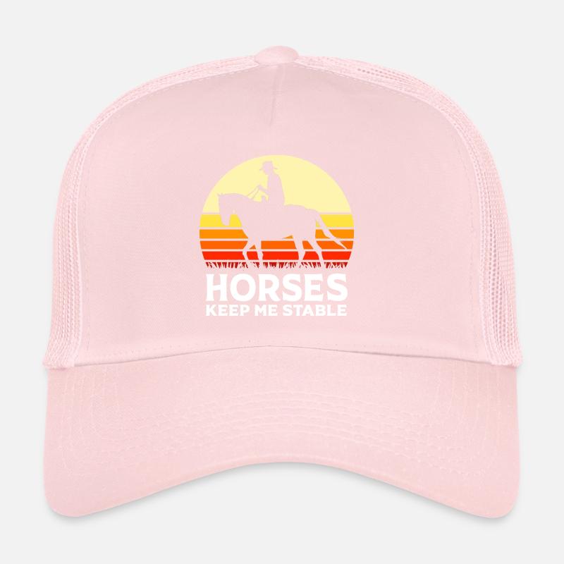 Courses de chevaux Casquette trucker 