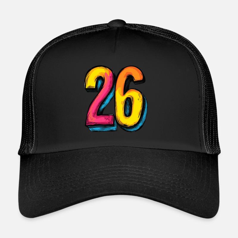 Bande dessinée à 26 chiffres Casquette trucker 