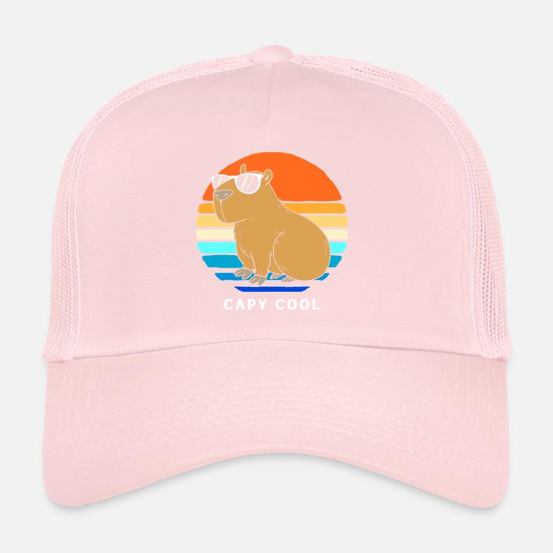 Capybara Capibara Trucker Cap