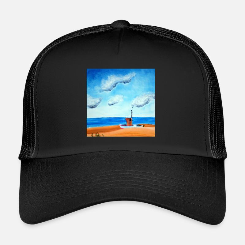 Boot am Meer Trucker Cap