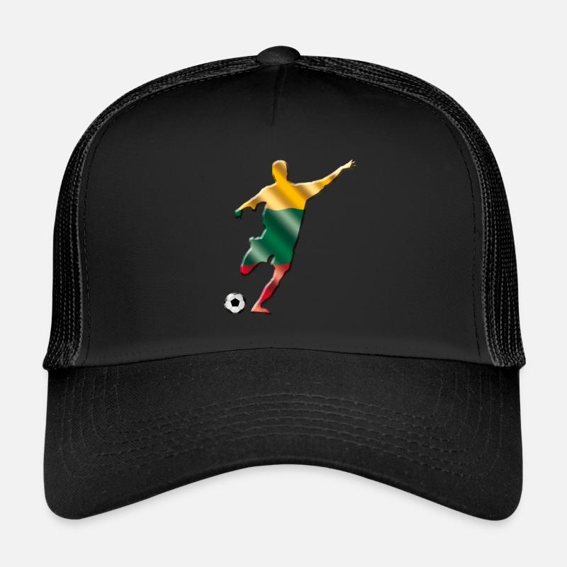 Lithuania - Trucker Cap - black/black