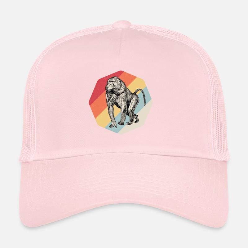 Baboon monkey gorilla gift Trucker Cap