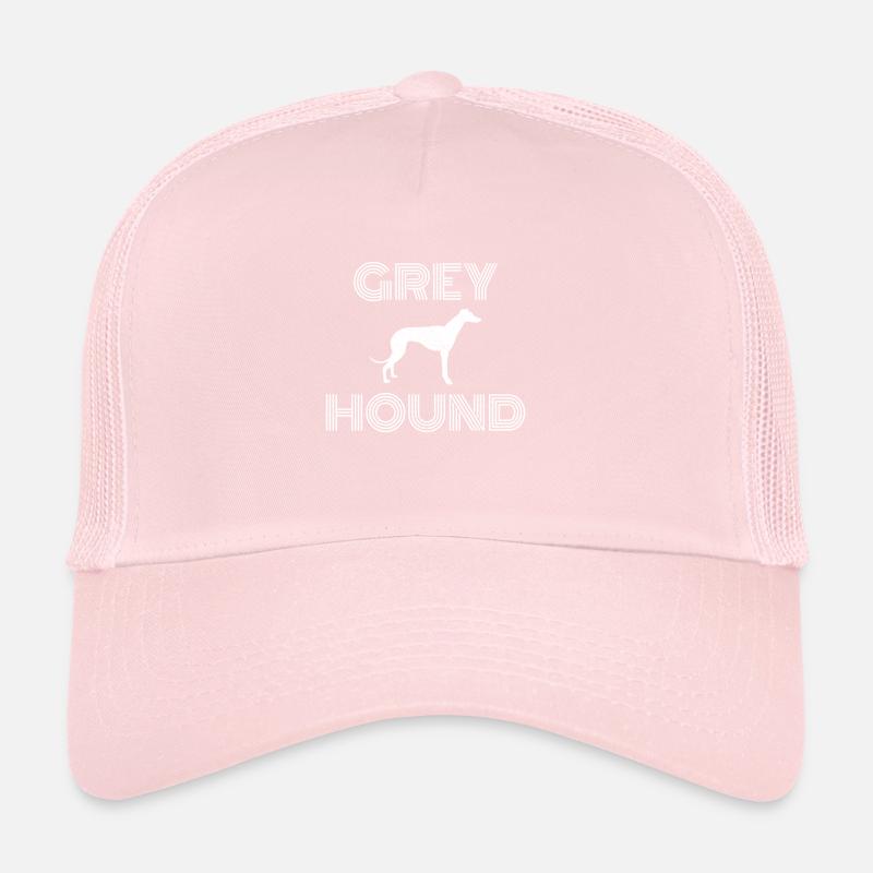 Propriétaire cadeau de lévrier Greyhound Cool Casquette trucker 