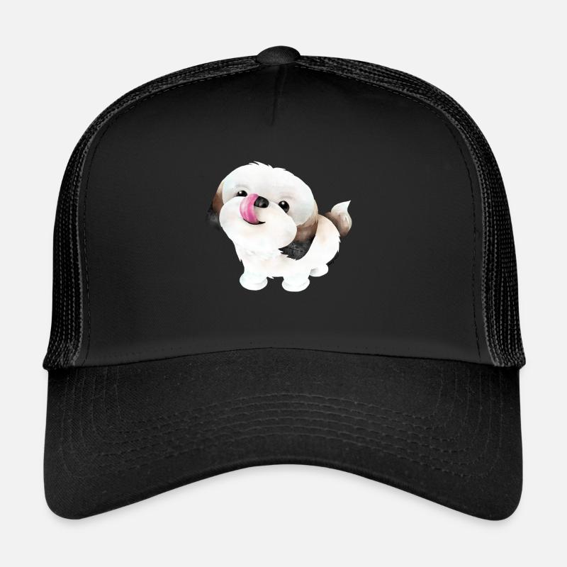 Shih Tzu dog Trucker Cap