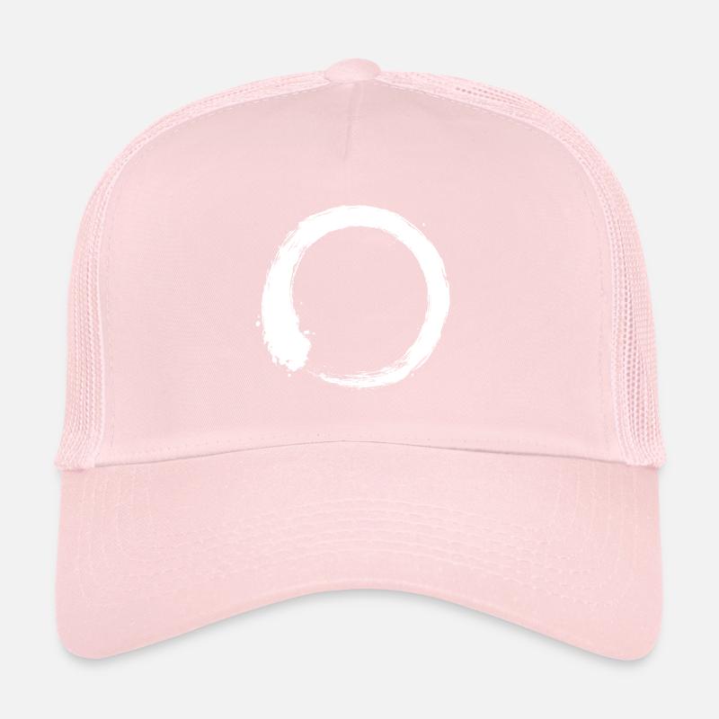 Enso Zen circle white Trucker Cap