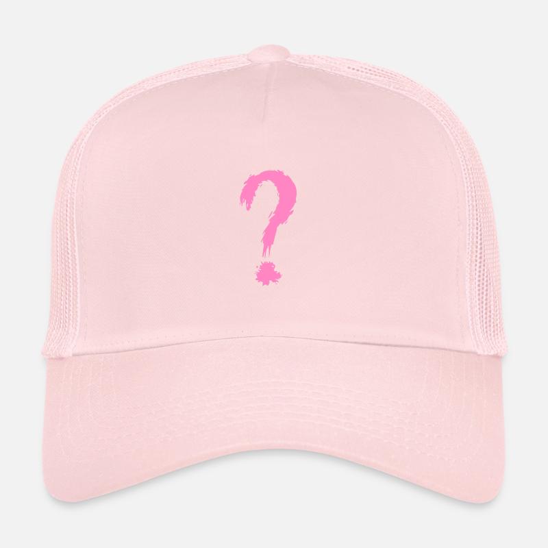 Question mark Trucker Cap