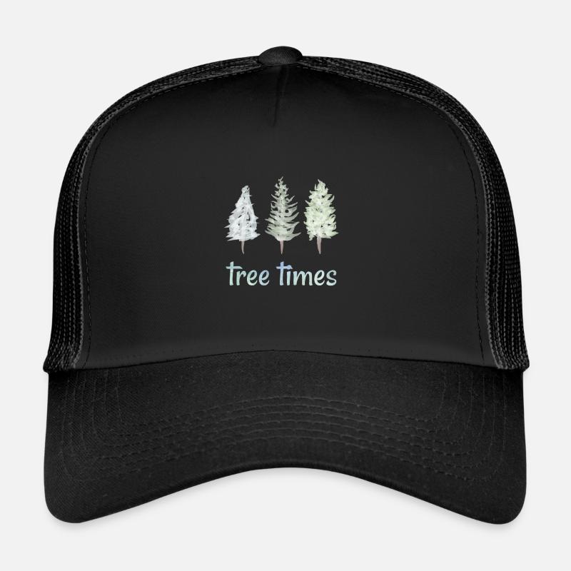 Tree Times Trucker Cap