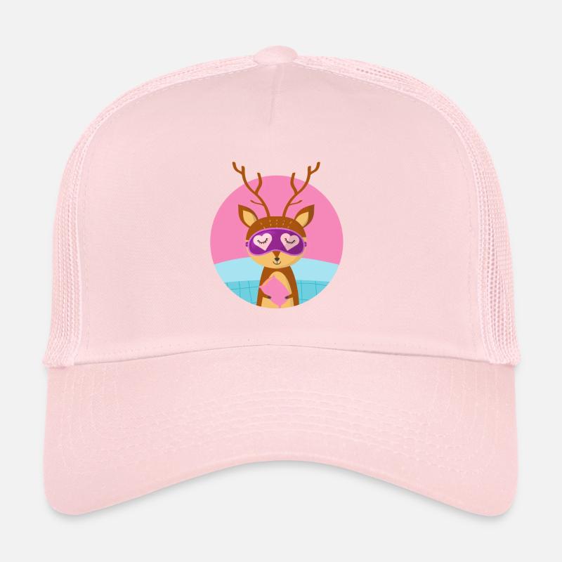 Fête des cerfs et pyjamas Casquette trucker 