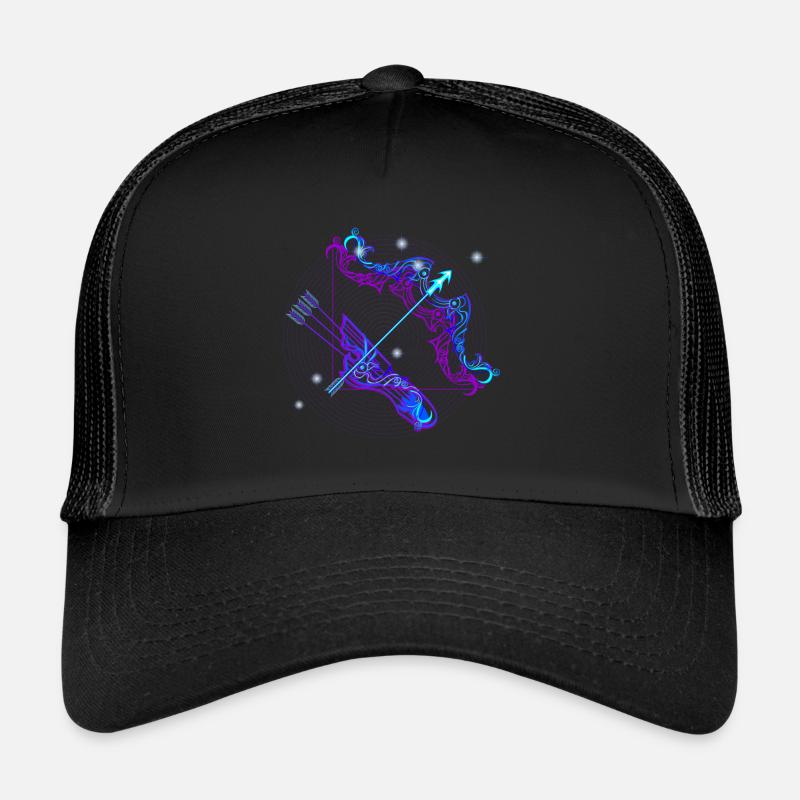 Schuetze Sagittarius Zodiac Sternzeichen Trucker Cap