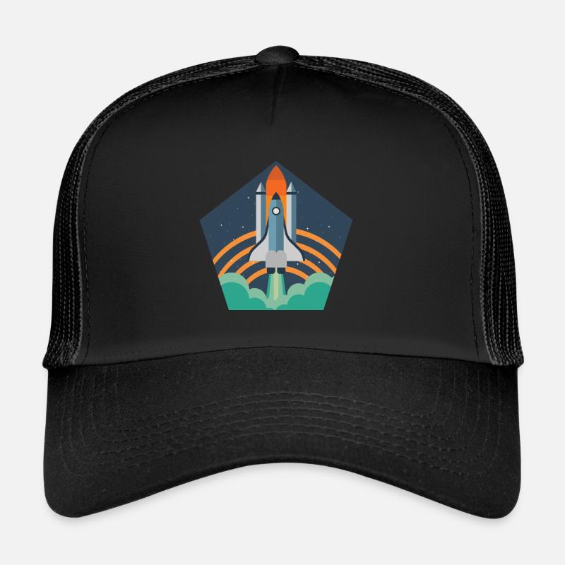 Rocket - Galaxy Space Space Astronaut Casquette trucker 