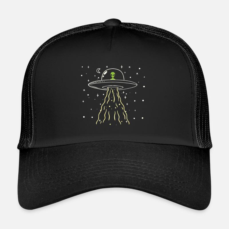 Vaisseau spatial extraterrestre Casquette trucker 