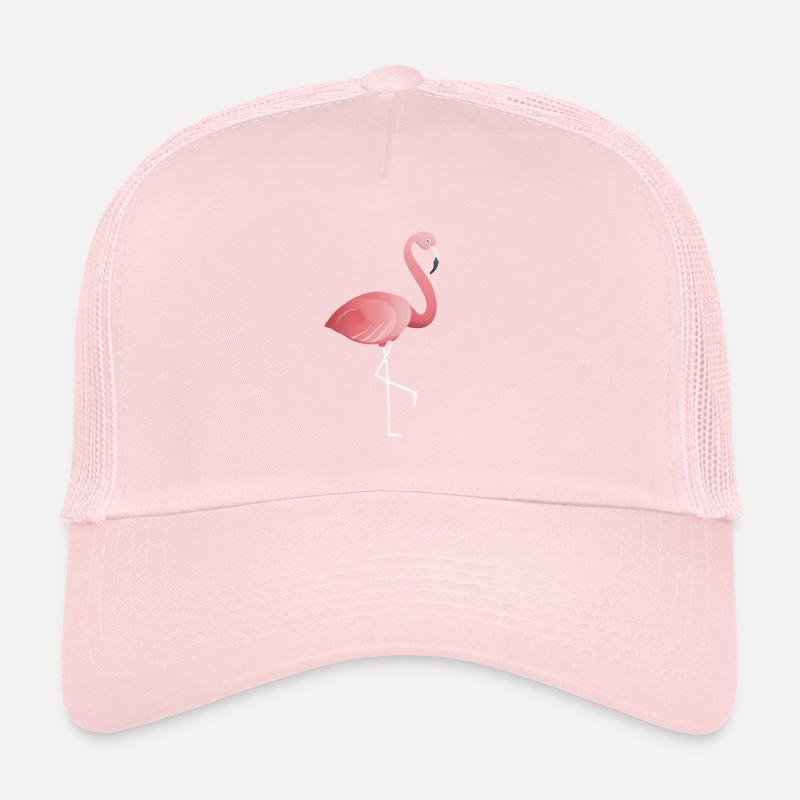 Flamingo auf einem Bein Trucker Cap