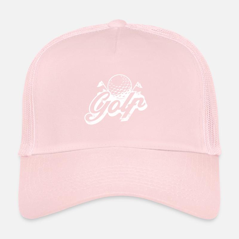 GOLF SPORT GOLFBALL SPIEL GOLFPLATZ SPRUCH MOTIVE Trucker Cap